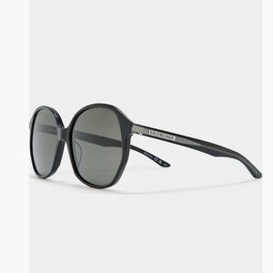 ✅New “Balenciaga” 58mm Round Sunglasses Black/Grey